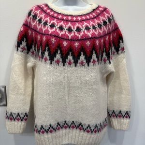 H&M fair isle sweater